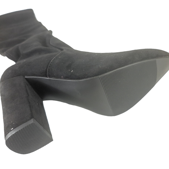 Wild Pair Bravy Over-the-Knee Stretch Boots Black -5 - Picture 9 of 10